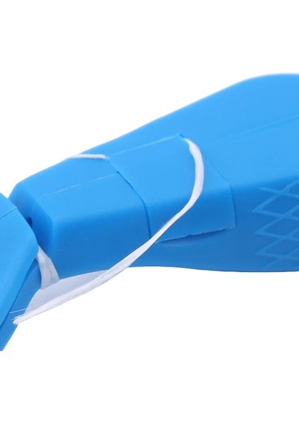 Beyaz Stil 1 Adet Plastik Raf Diş Ipi Aksesuarları ile Yüksek Li Taşınabilir Diş Ağız Bakımı Temizleyici Diş Temizleme Aracı Ipi Diş (Yurt Dışından)
