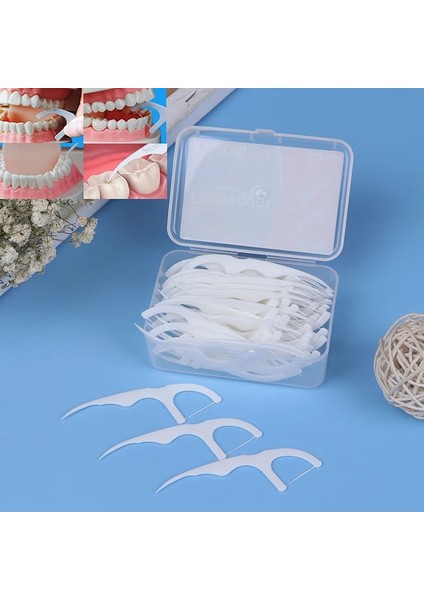 Nude Tarzı Ortable Diş Ipi 8cm Pensesinde Seçtikleri Diş Kürdan Sopa Diş Temiz Ağız Bakımı Aracı (Yurt Dışından) modelleri