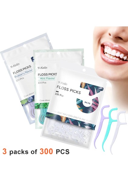 Yaban Mersini 100 Adet Tarzı Y-Kel Tek Kullanımlık Diş Ipitemizleme Diş Çubuğu 7.5cm Flok Ağız Temizliği Için Diş Arası Fırça Flosser (Yurt Dışından)