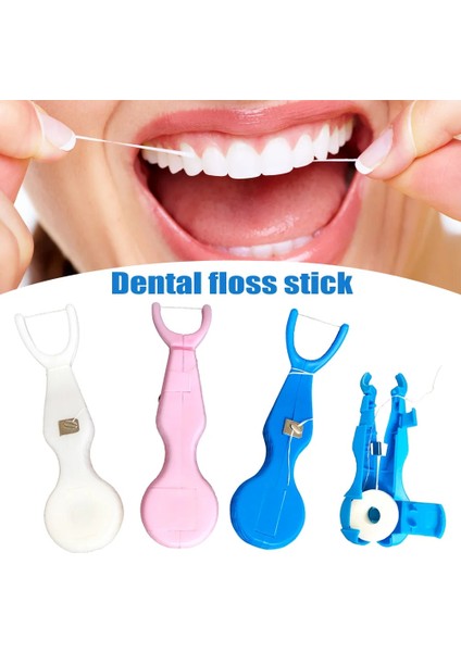 Mavi Stil 30M Naylon Diş Ipi Tutuculu Diş Temizleme Pick Diş Aracı Ağız Bakımı Temizleyici THRK889 (Yurt Dışından) fırsatları