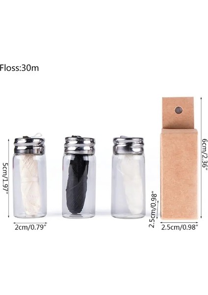 C Stili 30M Çevre Dostu Mısır Ipek Doğal Bambu Kömür Diş Ipi Konteyner M76F ile (Yurt Dışından) fırsatları