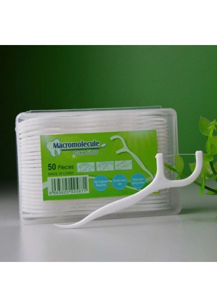 50 Adet Tarzı Tek Kullanımlık Diş Pensesinde Interdental Fırça Diş Sopa Kürdan Flok Oral Sakız Diş Temizleme Bakımı Diş Beyazlatma (Yurt Dışından)
