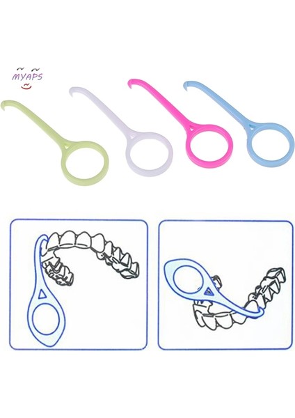 Diğer Stil 1 Adet Ortodontik Hizalayıcı Sökücü Görünmez Çıkarılabilir Parantez Temizle Hizalayıcı Kaldırma Aracı 4 Renk (Yurt Dışından) indirimleri