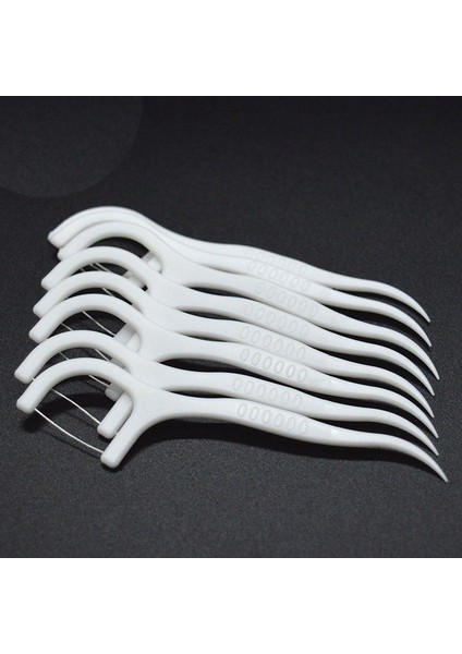 Nude Tarzı Diş Diş Arası Fırça Diş Plastik Diş Fırçası Yüksek Polimer Tel Tek Kullanımlık Kürdan Diş Ipi (Yurt Dışından)
