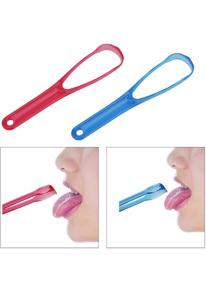 Kırmızı Stil Dil Kazıyıcı Ağız Temizlemek Için Dil Temizleyici, Taze Nefes, Plastikten Üretilmiştir (Yurt Dışından) indirimleri