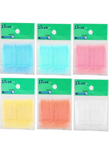 Yeşil Stil Ortable Tek Kullanımlık Plastik Kürdan Diş Temizleme Diş Pensesinde Seyahat Ipi Çubukları Ağız Bakımı Flok Temiz Aletler (Yurt Dışından) fiyatları