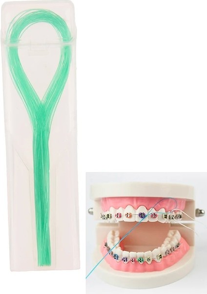 Lot Diş Ipi Geçirici Diş Çekiş Hattı Oral Taç Brace Köprü Implant Çember Diş Açma Parantez Çelik Çekiş (Yurt Dışından) modelleri