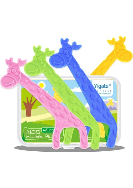 Mavi Stil Çocuk Diş Ipi Çubuk Ultra-Ince Bebek Güvenli Flok Yuvarlak Tel Temizleme Diş Temizleme Interdental 40 Sticksbox (Yurt Dışından) modelleri