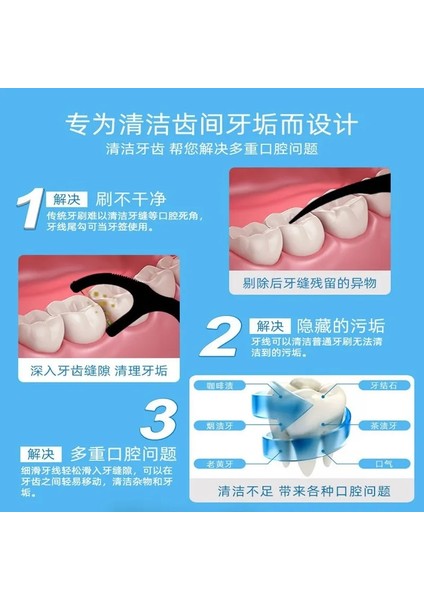 Bambu Kömür Diş Ipi Diş Çubuklar Kürdanlar Interdental Fırça Diş Temiz Diş Ipi Çubuk Kürdan Pensesinde (Yurt Dışından) fırsatları