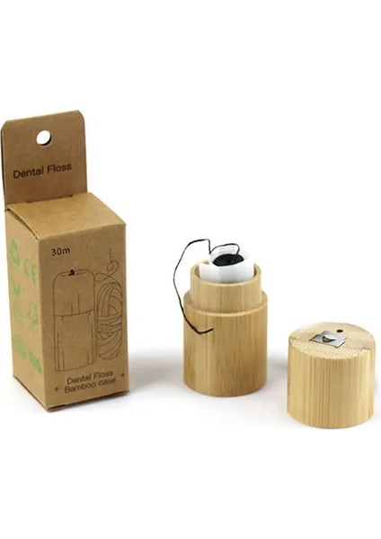Bambu Kömür Tarzı %100 Biyobozunur Çevresel Doğal Mısır Diş Ipi (Yurt Dışından) fiyatları