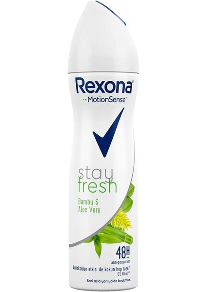 Stay Fresh Bambu&Aloe Vera Sprey Deodorant 150 ML