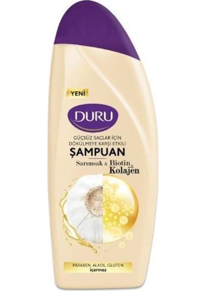 Şampuan Kolajen Sarımsak Biotin 500 ml