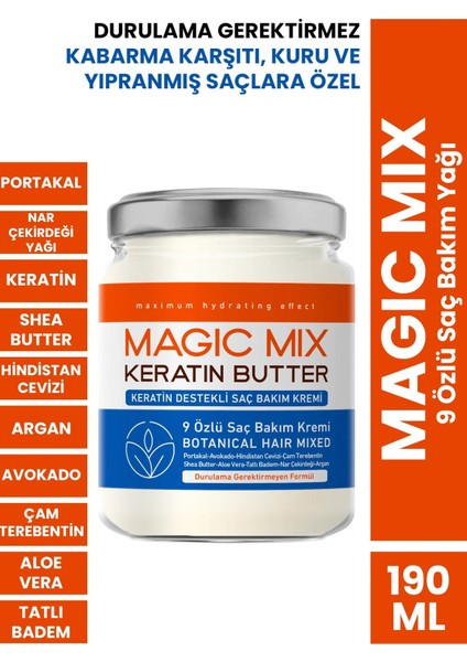 Magic Mix 9 Özlü Saç Güçlendirici ve Besleyici 190 ML