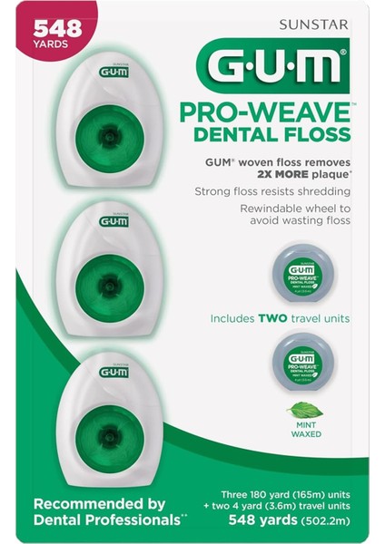 Gum Pro-Weave Diş Ipi Seti 5 Parça