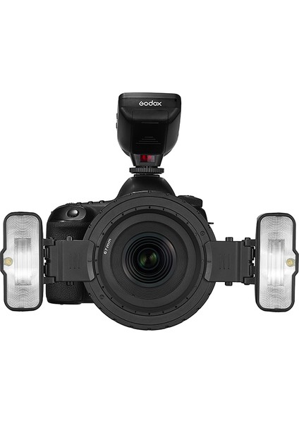 MF12 Makro Flaş Ikili Set + Xpro-C Ttl Canon Tetikleyici