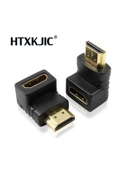 5 Adet/takım 1080 P HDMI Adaptör Seti HDMI Dişi Mini Mikro HDMI Erkek Uzatma Adaptörü Dönüştürücü 90 Derece 270 3D Tv LCD Hdtv (Yurt Dışından)