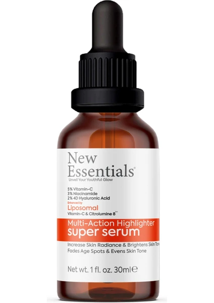 New Essentials Liposomal C Vitamini Serum 30 ml - Aydınlatıcı - Leke