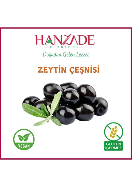 Hanzade Bitkisel Zeytin ve Zeytinyağı Çeşnisi 500 gr Sosu Harcı Baharatı Kahvaltılık