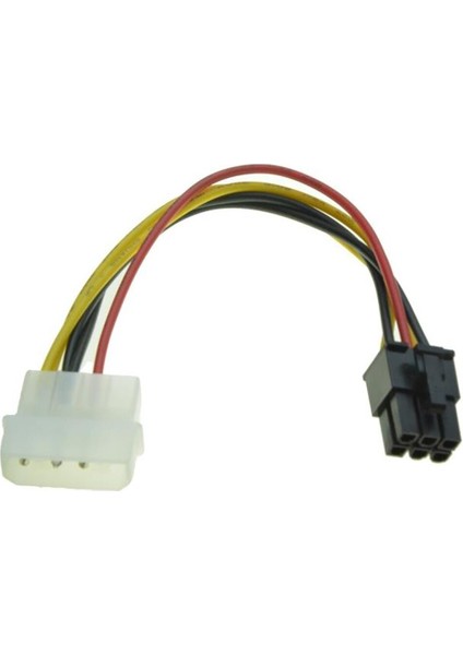 4 Pin Molex - 6 Pin Pcı-Express Pcıe Ekran Kartı Güç Dönüştürücü Adaptör Kablosu (Yurt Dışından) fiyatları