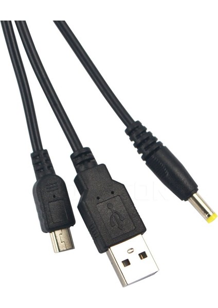 100 cm Yeni 2 In 1 USB Veri Kablosu + Psp 1000 2000 3000 Oyun Aksesuarları Için Şarj Aleti Kablosu Kablosu (Yurt Dışından)