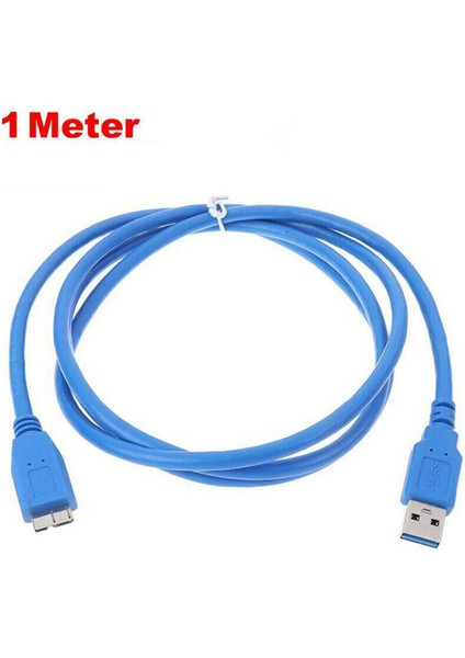 HDD Sabit Sürücü Için 1 M USB 3.0 Süper Hızlı Erkek - Mikro B Veri Kablosu (Yurt Dışından)
