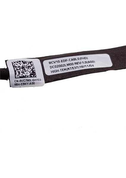 Video Ekranı Flex Tel Dell Inspıron 15R 7566 7567 Fhd Laptop LCD LED Lvds Ekran Şerit Kablo 0VC7MX DC02002LM00 (Yurt Dışından) indirimleri