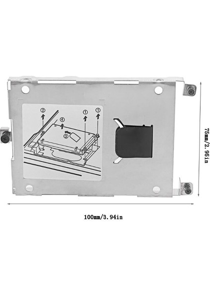 Hp 8760W 8570W 8560P 8470P 8460P 8560W Için HDD Sabit Disk Caddy Tepsi Konektörü (Yurt Dışından)