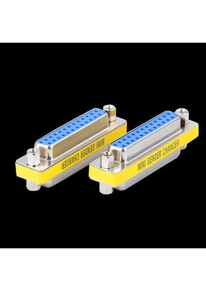 D25 25 Pin Paralel Dişi - Dişi Cinsiyet Değiştirici Dönüştürücü Adaptör (Yurt Dışından)