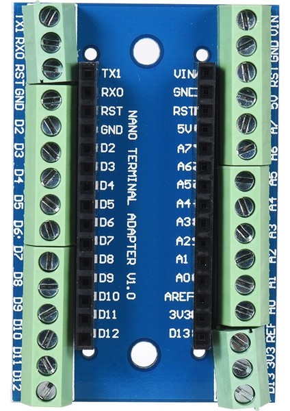 Nano 3.0 Genişletme Kartı Adaptör Panosu Arduino Nano 3.0 V3.0 Avr ATMEGA328P ATMEGA328P-AU Modülü Genişletme Kartı (Yurt Dışından)
