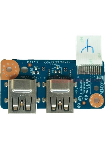 USB Bağlantı Noktası Kartı Hp 15-R 15-S 15-G 250 G3 Anakart Pn ZSO51 LS-A993P NBX0001JX00 100% Çalışma 90 Gün Garanti (Yurt Dışından) indirimleri
