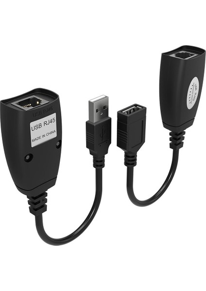 USB 2.0 - Ethernet RJ45 Uzatma Genişletici Adaptör Kablosu 164 Ft'ye Kadar Bağlantı Cat5 Lan Kablosu (Yurt Dışından) fiyatları