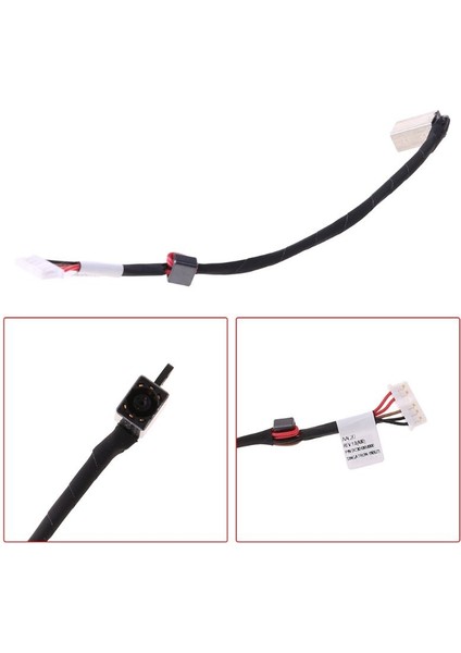 Dc Güç Jak Kablosu Soket Fiş Kablo Demeti Konnektörü Şarj Portu Değiştirme Dell Inspiron 15-5000 5558 5555 5559 Dizüstü Bilgisayar (Yurt Dışından) modelleri