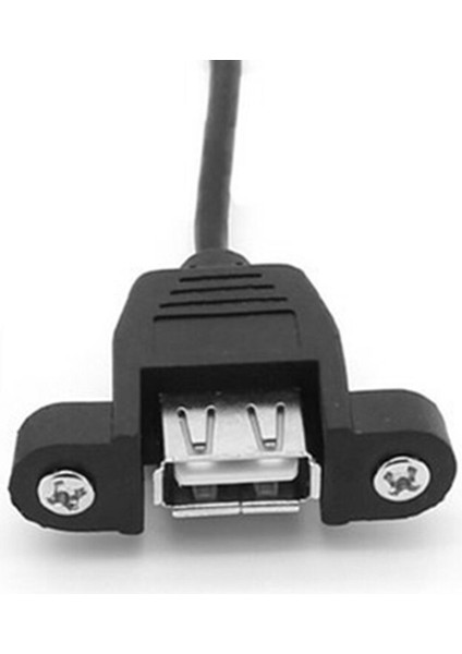 Bilgisayar Veri Hattı USB 2.0 B Dişi Soket Panel Montajlı USB B Erkek Yazıcı Uzatma Kablosu Kulak Montajlı Uzatma Kablosu Kablolu (Yurt Dışından)