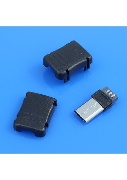 Jcd 2 Takım Mikro USB Erkek Konnektör Erkek Mikro USB Jakı 2.0 5pın Priz Plastik Kapaklı Çeşitli Dıy (Yurt Dışından) modelleri