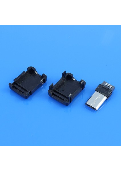 Jcd 2 Takım Mikro USB Erkek Konnektör Erkek Mikro USB Jakı 2.0 5pın Priz Plastik Kapaklı Çeşitli Dıy (Yurt Dışından) fırsatları
