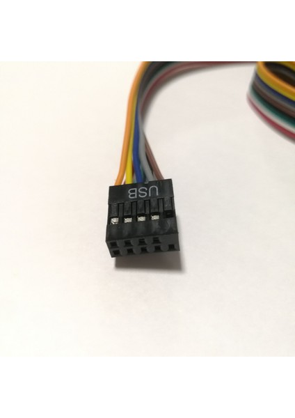 Anakart Anakart 9 P 9pin USB 2.0 Erkek Dişi Uzatma Dupont Uzatmak Veri Bağlantısı Adaptörü Kablo Kordonu Tel Hattı 30 cm (Yurt Dışından)