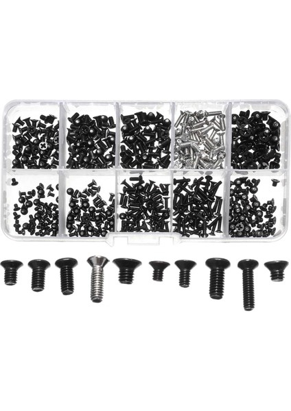 500 Adet Dizüstü Dizüstü Bilgisayar Vida Seti Seti Ibm Hp Dell Lenovo Samsung Sony Toshiba Ağ Geçidi Acer (Yurt Dışından)