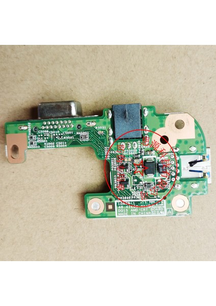 Dizüstü Bilgisayar Açma/kapama Elektrik Panosu Dell Inspiron 15R N5110 M5110 VGA Usb2.0 DQ15DN15 Crt Ac Dc-In Jack Anahtarı Düğmesi 48.4IF05.021 (Yurt Dışından) modelleri