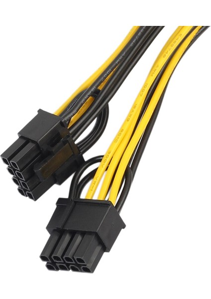 20 cm Pcı-E 6 Pin - Çift 8 (6+2) Pin Güç Splitter Kablosu VGA Grafik Kartı Pcı Express Adaptörü (Yurt Dışından) fırsatları