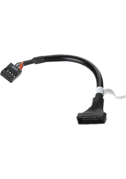 19/20 Pin USB 3.0 Dişi 9 Pin USB 2.0 Erkek Anakart Başlık Adaptör Kablosu (Yurt Dışından)