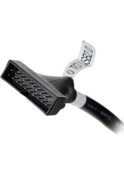 19/20 Pin USB 3.0 Dişi 9 Pin USB 2.0 Erkek Anakart Başlık Adaptör Kablosu (Yurt Dışından)