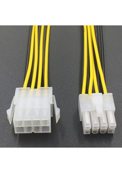 8 Pin Erkek Dişi Eps Pc HDD Güç Dönüştürücü Adaptör Kablosu Konnektörleri Anakart Konektörü (Yurt Dışından)