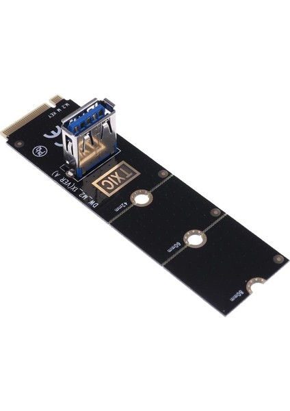 M.2/ngff - Usb3.0 Bağlantı Noktası Dönüştürücü Adaptör Grafik Kartı Kablo Genişletme Kartı (Yurt Dışından)