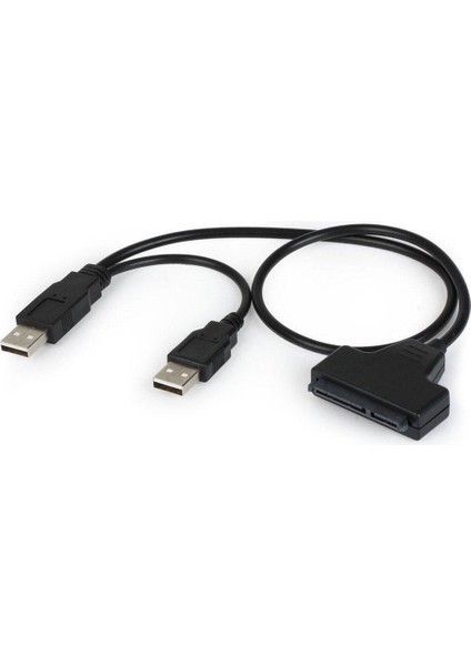 Sabit Disk Sürücüsü 7 + 15 Pin Sata - 2,5 Inç HDD Dizüstü Bilgisayar Için USB 2.0 Adaptör Kablosu (Yurt Dışından) modelleri