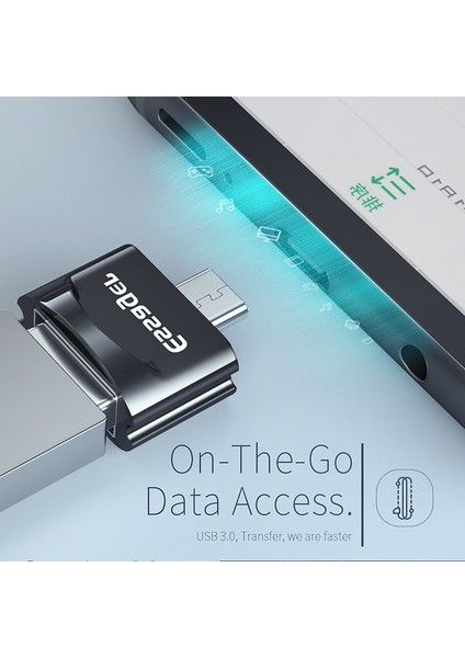 Essager USB Tip C Otg Adaptör Mikro USB Konektörü Microusb Usb-C Erkek USB 3.0 2.0 Dönüştürücü Samsung Xiaomi Mi Oneplus (Yurt Dışından)