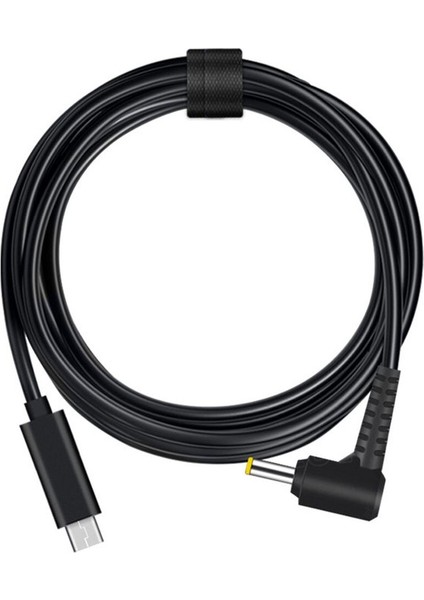 1.5m Taşınabilir 65W Tip-C Erkek Dc 4.0x1.7 4.0*1.7mm Erkek Pd Şarj Konnektörü Adaptör Kablosu Dell Huawei Dizüstü Bilgisayarlar Için Dizüstü Bilgisayar (Yurt Dışından) fiyatları