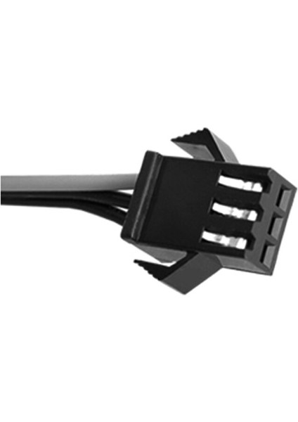 Argb 5V 3 Pin Ürün Uzatma Kablosu Aura Msı Anakart Ayırıcı Y Stil Adaptörü (Yurt Dışından)