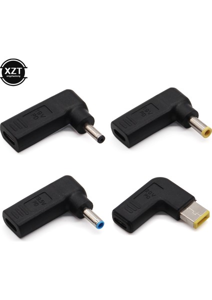Dizüstü Güç Adaptörü Konnektörü Dc Fiş USB Tip C Dişi Evrensel Erkek 11*4.5mm Lenovo Asus Hp Dell Acer Dizüstü Bilgisayar Şarjı (Yurt Dışından)