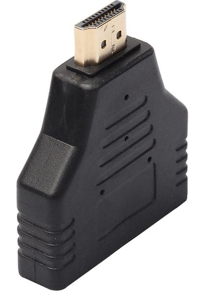 1080P HDMI Bağlantı Noktası Erkek 2 Kadın 1 In 2 Out Splitter Kablo Adaptörü Dönüştürücü Yeni (Yurt Dışından)