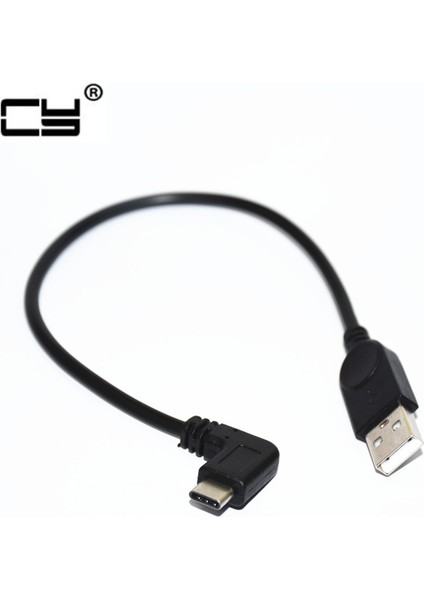 Sağ Açılı USB 3.1 Tip C Usb-C - USB 2.0 Kablosu Tablet ve Cep Telefonu Için 90 Derece Konektör 25 cm (Yurt Dışından) fiyatları